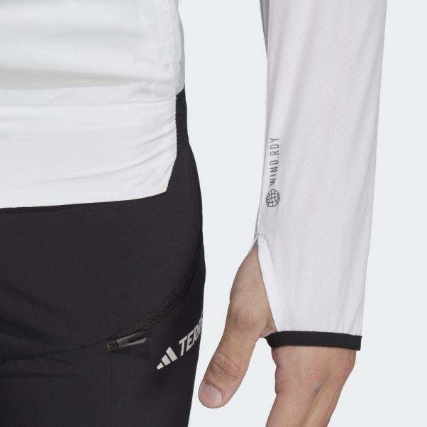 Coupe-vent Adidas Terrex Xperior Windweave Blanc