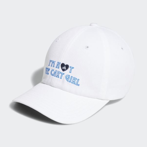 Adidas I'm Not The Cart Fille Chapeau Blanc