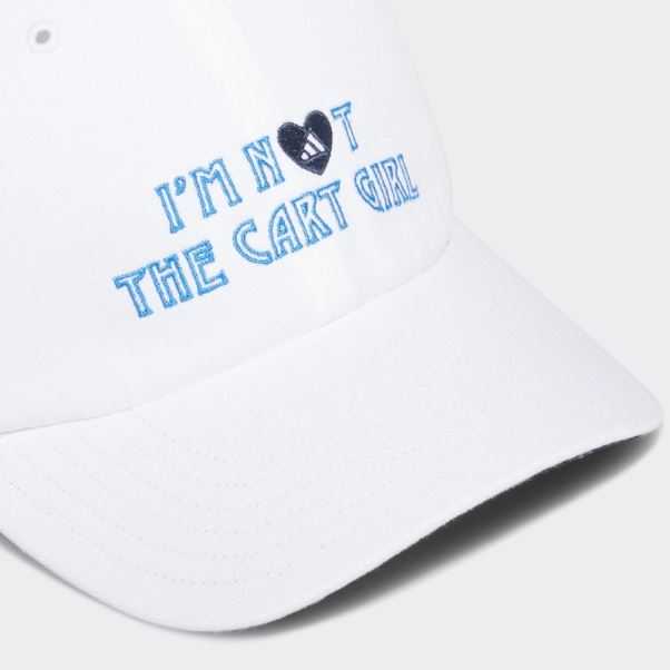Adidas I'm Not The Cart Fille Chapeau Blanc