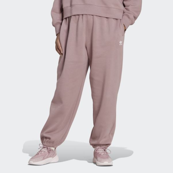 Pantalon De Jogging Adicolor Essentials Violet (grande Taille) Adidas