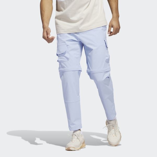 Pantalon De Golf Zippé Adicross Adidas Bleu Aube