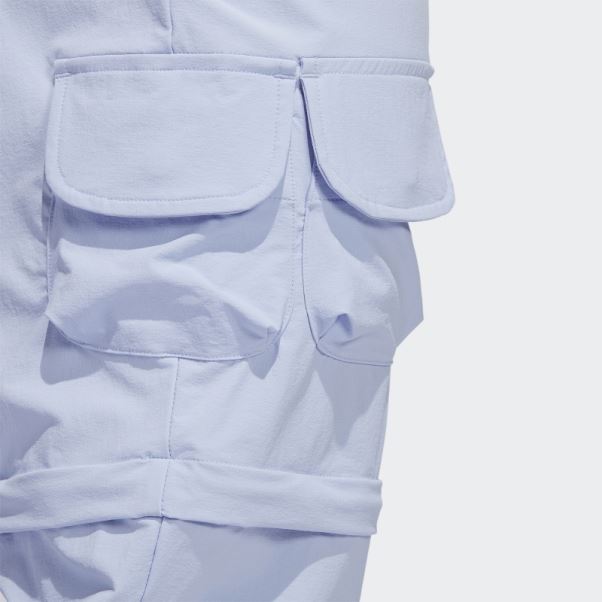 Pantalon De Golf Zippé Adicross Adidas Bleu Aube