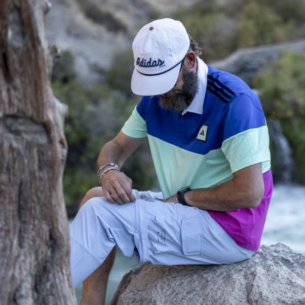 Pantalon De Golf Zippé Adicross Adidas Bleu Aube