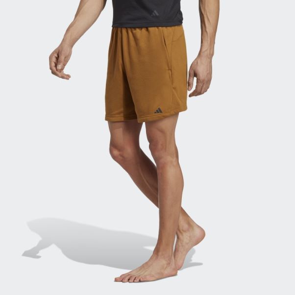 Short D'entraînement Bronze Yoga Base Adidas
