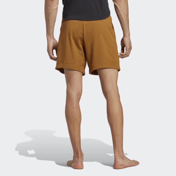 Short D'entraînement Bronze Yoga Base Adidas