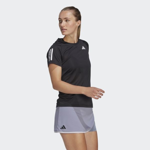 Tee Shirt Tennis Club Noir Adidas