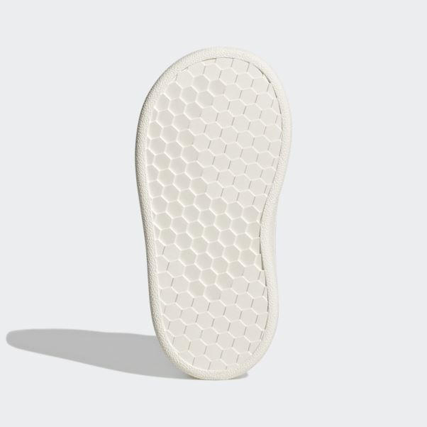 Adidas Avantage Lifestyle Court Deux Chaussures Auto-agrippantes Blanc