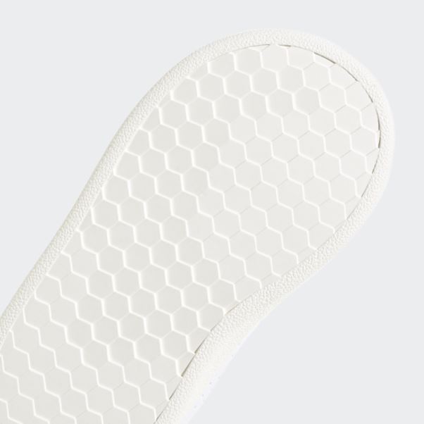 Adidas Avantage Lifestyle Court Deux Chaussures Auto-agrippantes Blanc