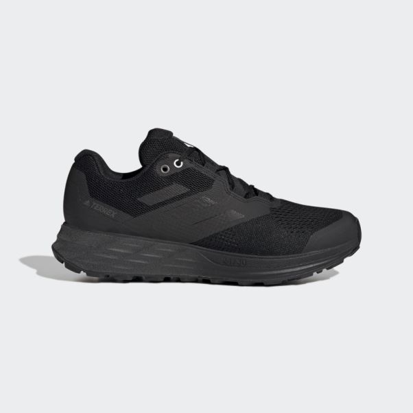 Terrex Deux Flux Chaussures De Course Sur Sentier Adidas Noir