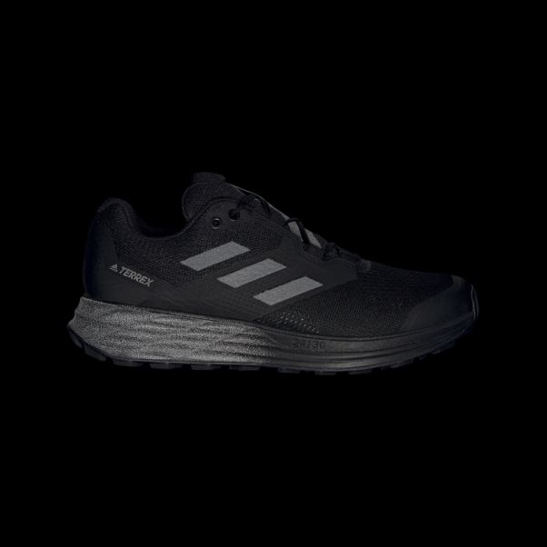 Terrex Deux Flux Chaussures De Course Sur Sentier Adidas Noir