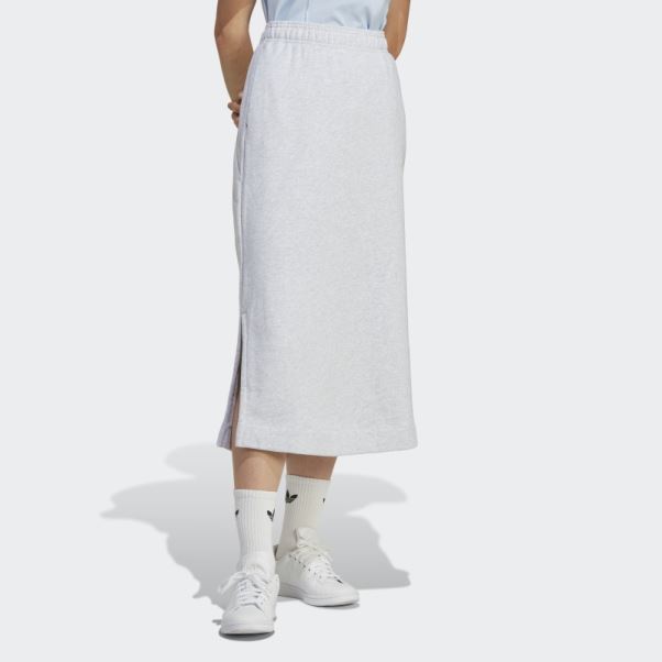 Jupe Adidas Premium Essentials Gris Clair Chiné