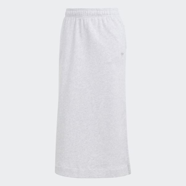 Jupe Adidas Premium Essentials Gris Clair Chiné