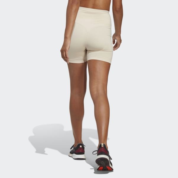 Leggings Taille Haute Courts Adidas Sports Club En Lin