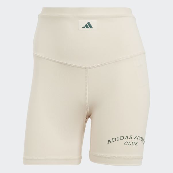 Leggings Taille Haute Courts Adidas Sports Club En Lin