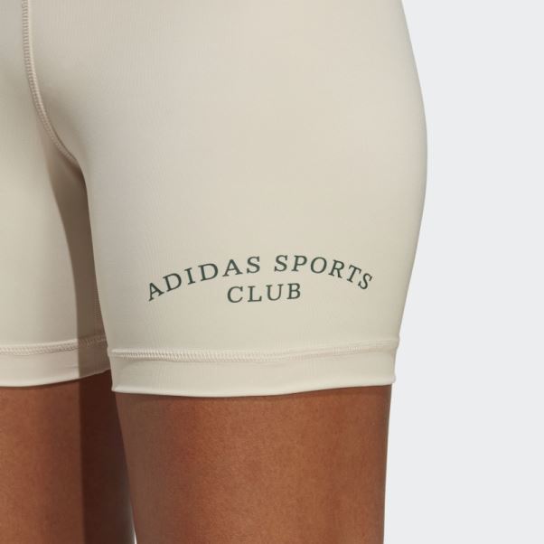 Leggings Taille Haute Courts Adidas Sports Club En Lin