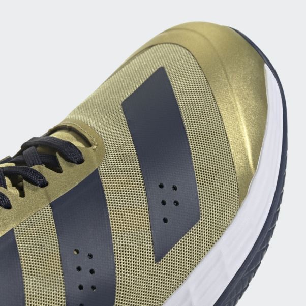 Adidas Or Métallique Adizero Fastcourt Chaussures