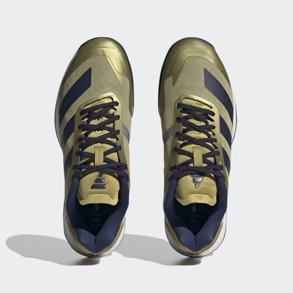 Adidas Or Métallique Adizero Fastcourt Chaussures
