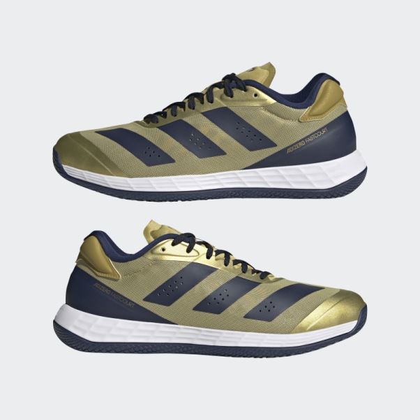 Adidas Or Métallique Adizero Fastcourt Chaussures