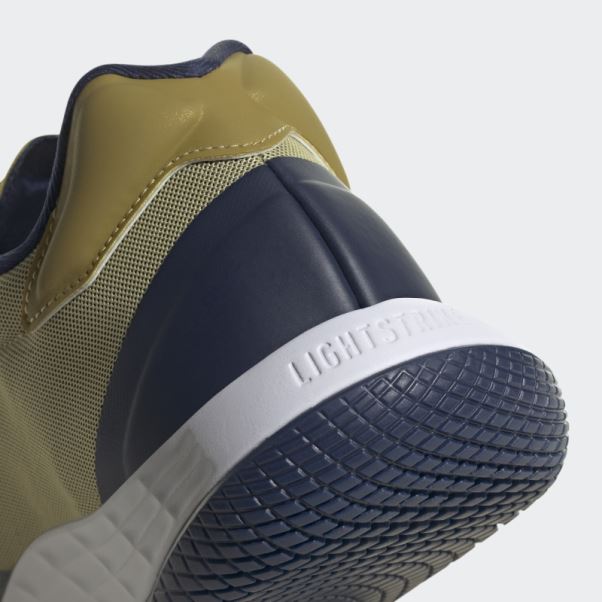Adidas Or Métallique Adizero Fastcourt Chaussures