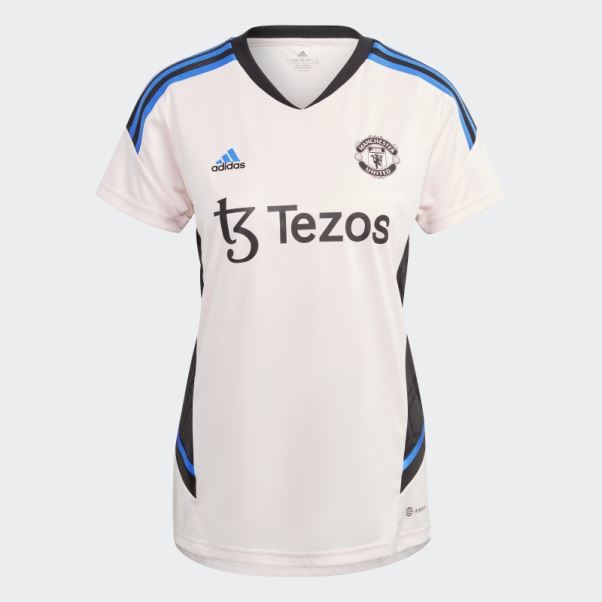 Maillot D'entrainement Manchester United Condivo 22 Rose Icey Adidas