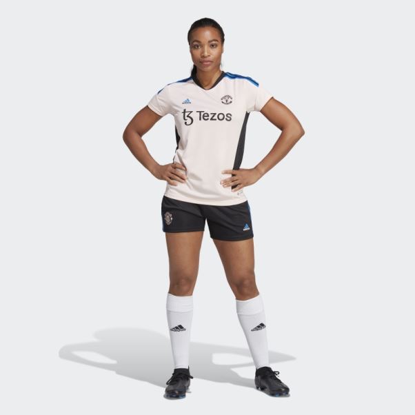 Maillot D'entrainement Manchester United Condivo 22 Rose Icey Adidas