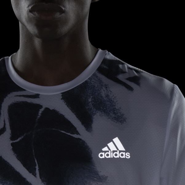 T-shirt Graphique Rapide Adidas Blanc