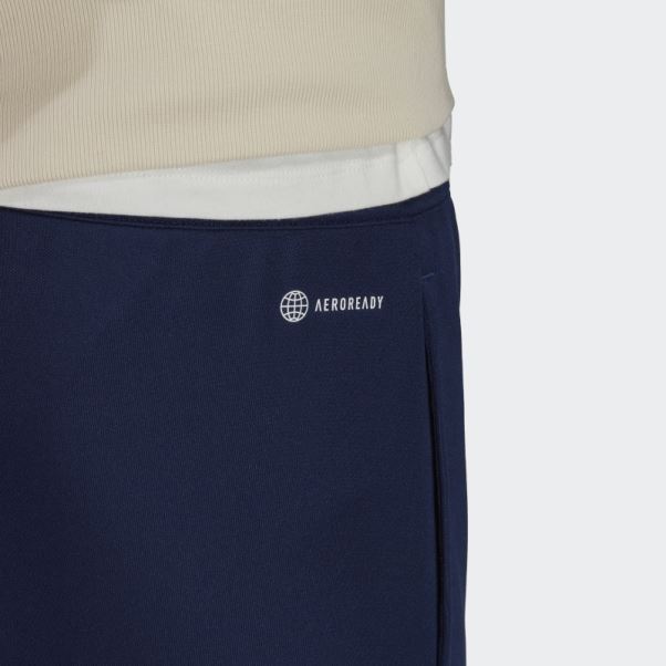 Pantalon De Survetement Adidas Entrada 22 Bleu Marine