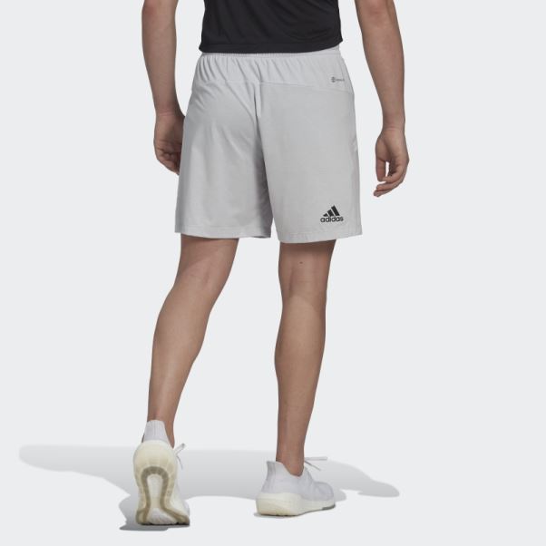 Short D'entraînement à 3 Barres Train Icones Gris Adidas