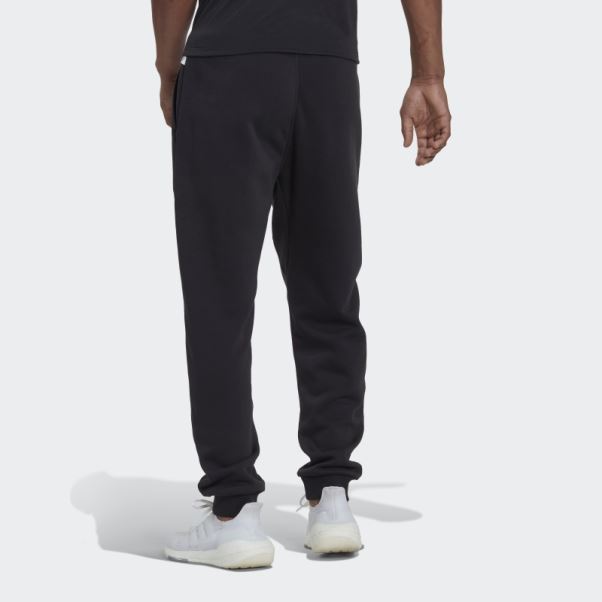 Pantalon Molletonné Studio Lounge Adidas Noir
