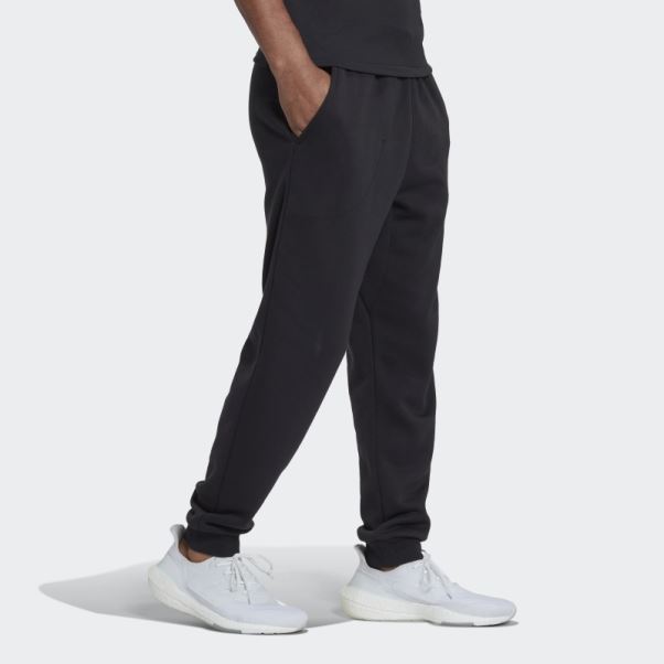 Pantalon Molletonné Studio Lounge Adidas Noir