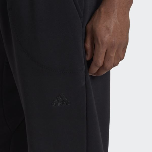 Pantalon Molletonné Studio Lounge Adidas Noir