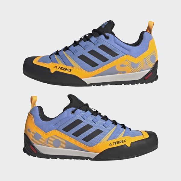 Chaussures D'approche Terrex Swift Solo Bleu Adidas