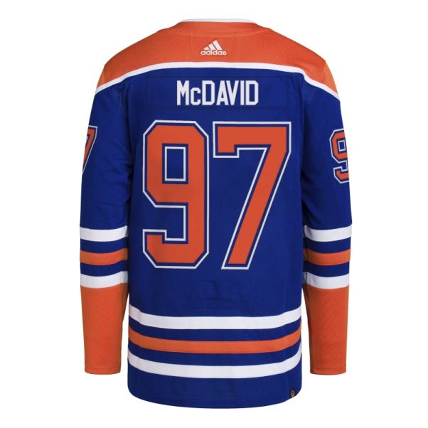 Maillot Royal 08 CCM-SLD Adidas Oilers Mcdavid Domicile Authentique