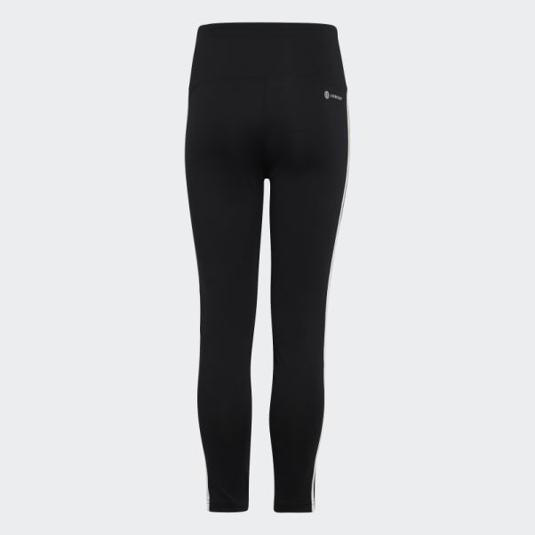 Legging Taille Haute Adidas Essentials Aeroready 3 Bandes Noir