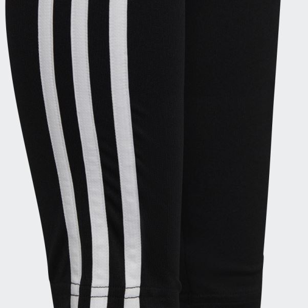 Legging Taille Haute Adidas Essentials Aeroready 3 Bandes Noir