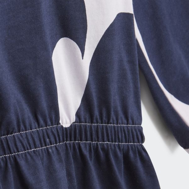 Robe Marimekko Bleu Marine Adidas