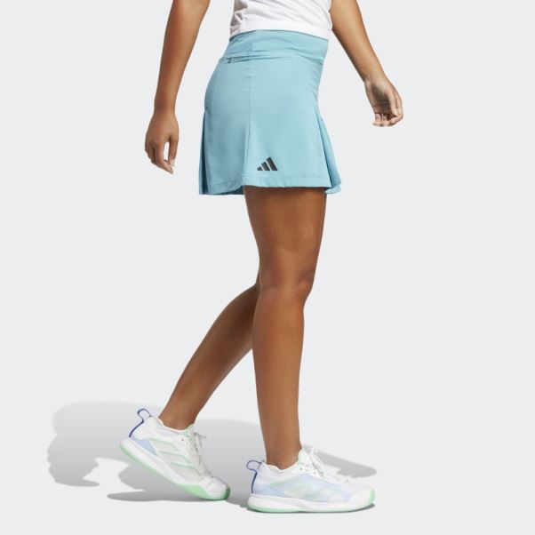 Adidas Club Tennis Jupe Plissée Bleu