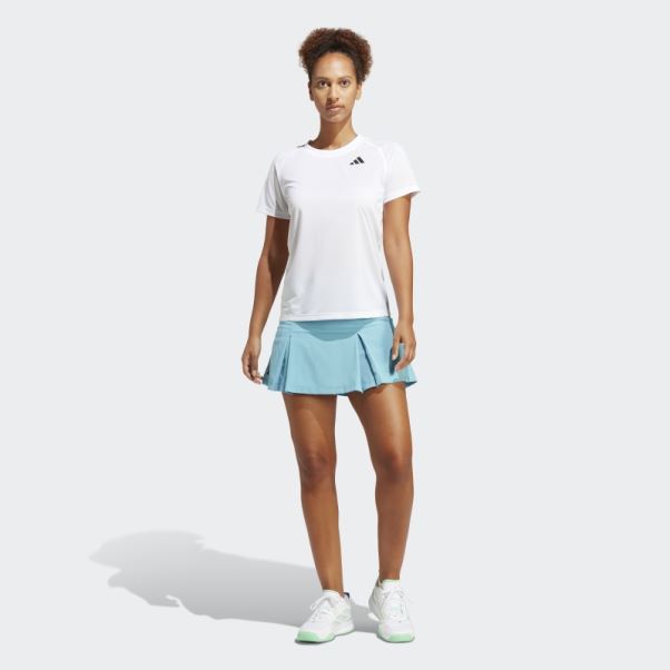 Adidas Club Tennis Jupe Plissée Bleu