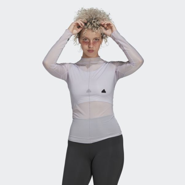 T-shirt à Manches Longues Adidas Silver Dawn