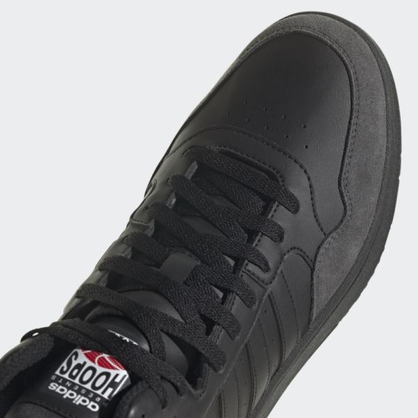 Adidas Hoops 3.0 Mid Lifestyle Basket Classique Vintage Chaussures