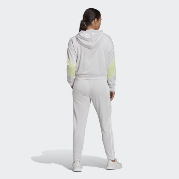 Adidas Sportswear Bold Block Survêtement Fashion Dash Gris