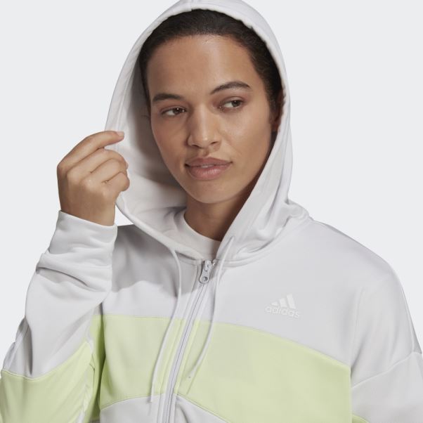 Adidas Sportswear Bold Block Survêtement Fashion Dash Gris