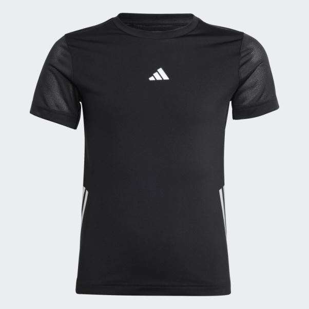 T-shirt Aeroready 3 Bandes Noir Adidas