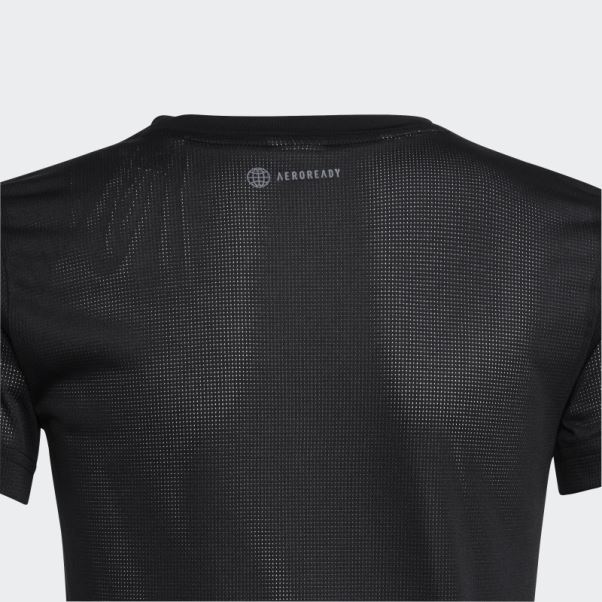 T-shirt Aeroready 3 Bandes Noir Adidas
