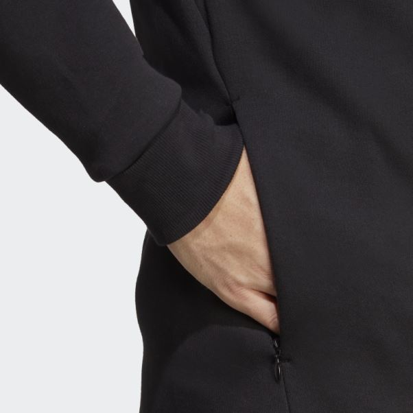 Sweat à Capuche Zippé Adidas Conçu Pour Gameday Noir