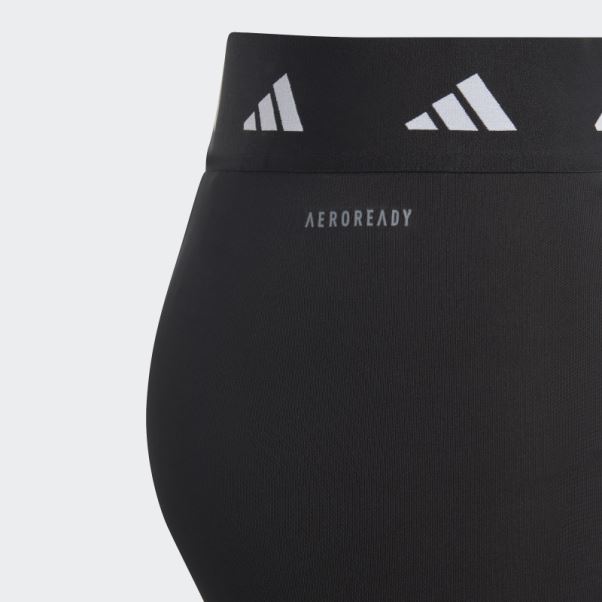 Collants Aeroready Techfit Period-proof Taille Haute 7/8 Adidas Noir