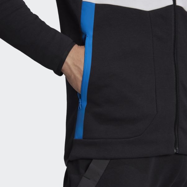 Conçu Pour Gameday Veste Entièrement Zippée Blanc Adidas