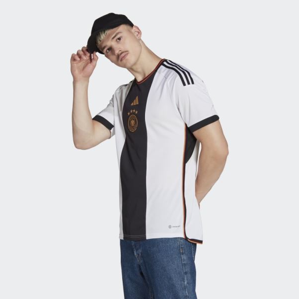 Maillot Domicile Allemagne 22 Blanc Adidas Fashion