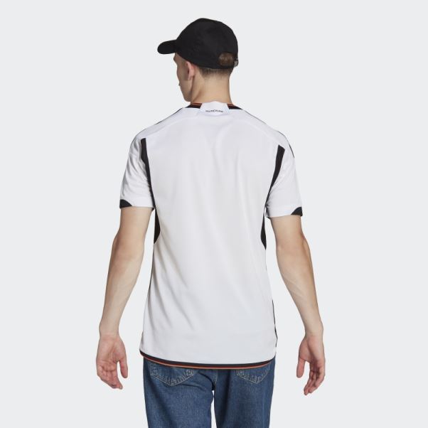 Maillot Domicile Allemagne 22 Blanc Adidas Fashion