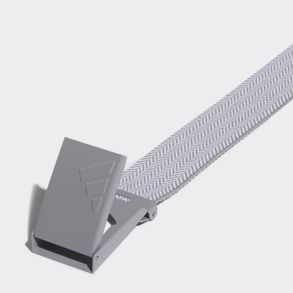 Ceinture De Golf Stretch Réversible Adidas Gris